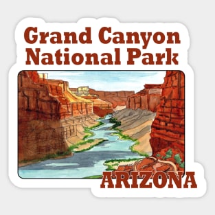 Grand Canyon National Park, Arizona Sticker